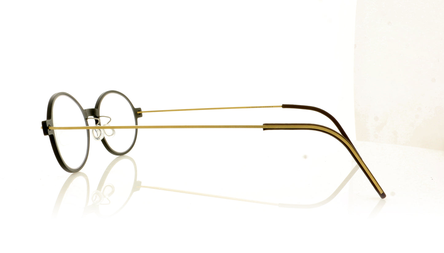 Lindberg n.o.w 6584 D16 GT Black Glasses - Side