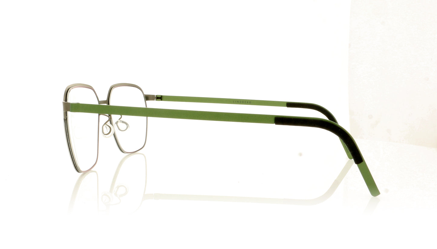 Lindberg Strip 7423 10U34 Silver Glasses - Side