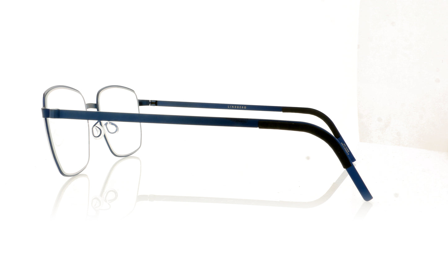Lindberg Strip 9629 U13 Blue Glasses - Side