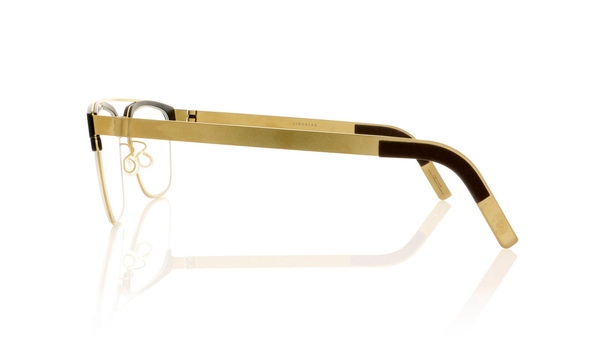 Lindberg Strip titanium 9832 K24M/GT-T419 Matt Black Glasses - Side