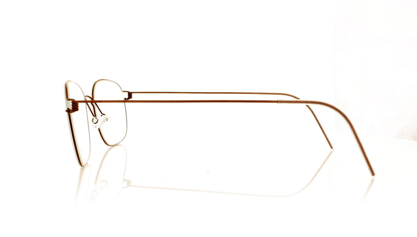 Lindberg Air Rim Mars U12 Brown Glasses - Side