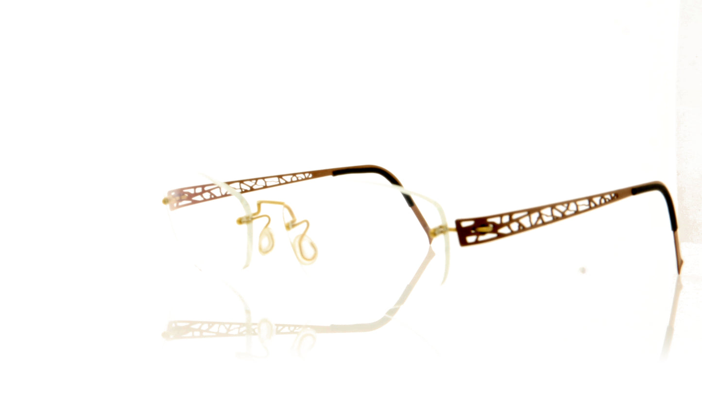 Lindberg Spirit Titanium T613 Spirit T613 pu13 PU13 Glasses - Angle