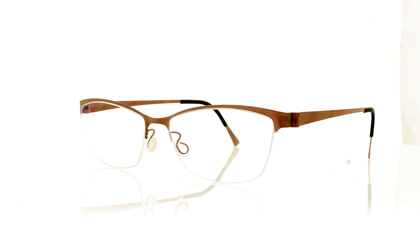 Lindberg Strip 7380 U12 Bronze Glasses - Angle