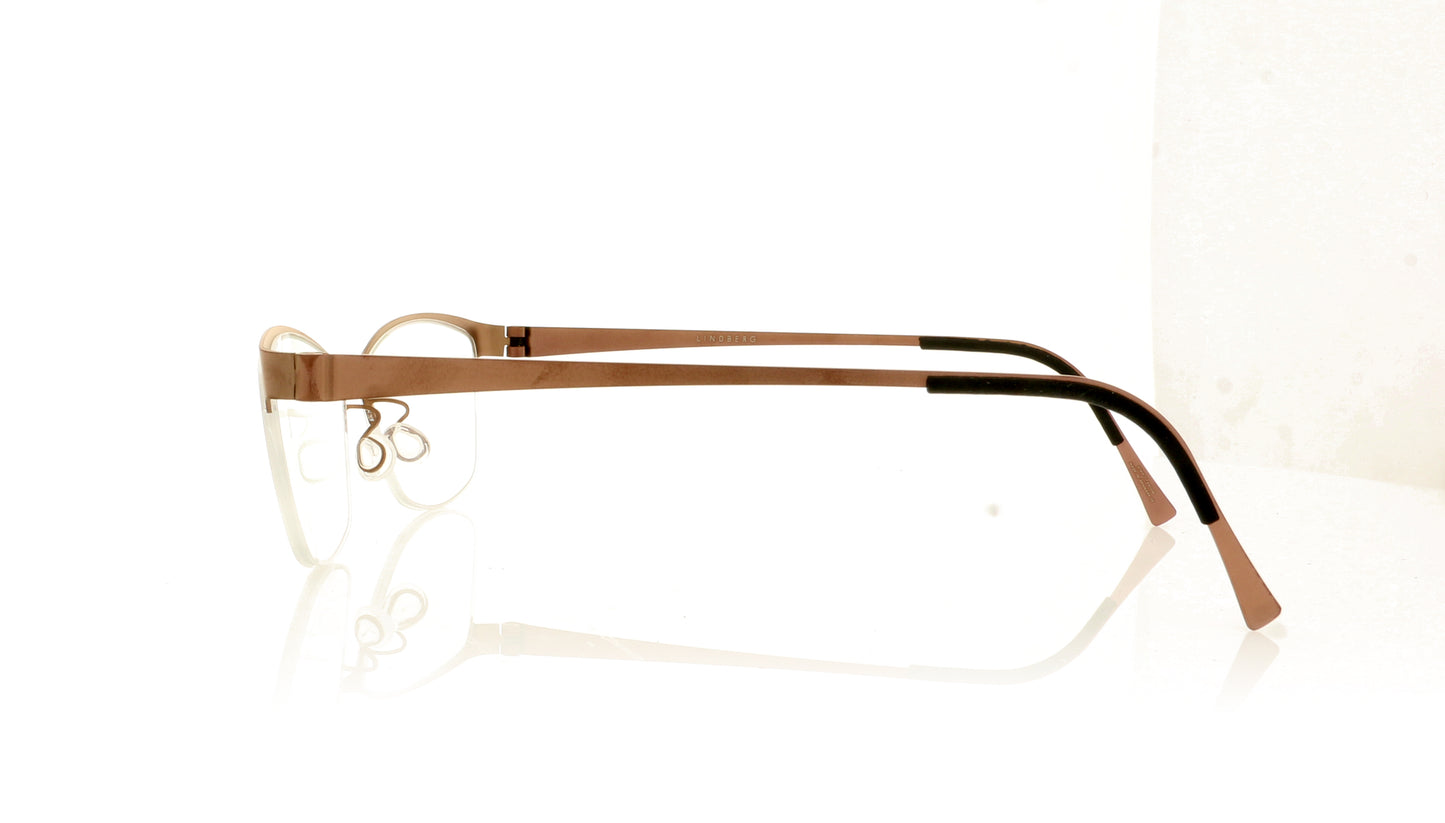 Lindberg Strip 7380 U12 Bronze Glasses - Side