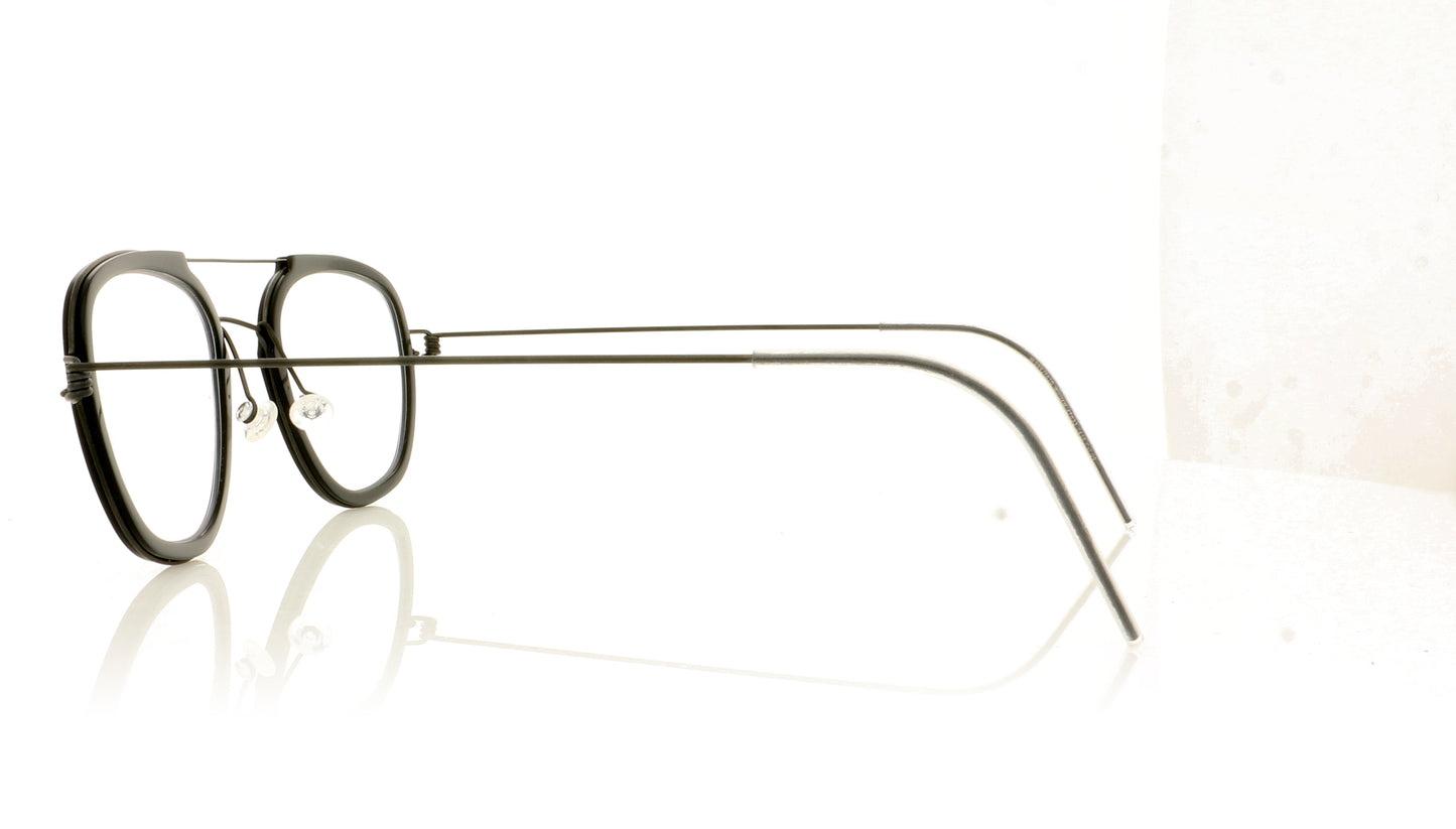 Lindberg Air Rim William U9 K189 Grey Glasses - Side
