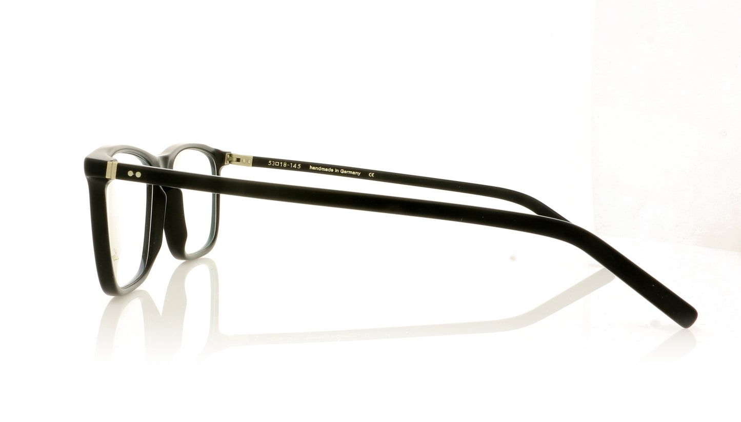 Lunor LU316 01M Black Glasses - Side