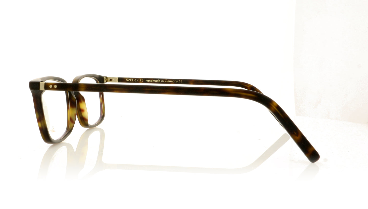 Lunor LU317 02M Matte Havana Glasses - Side