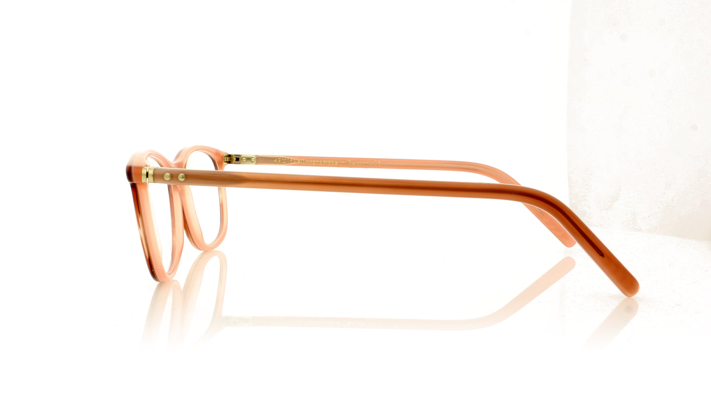 Lunor LU600 38 Peach Glasses - Side