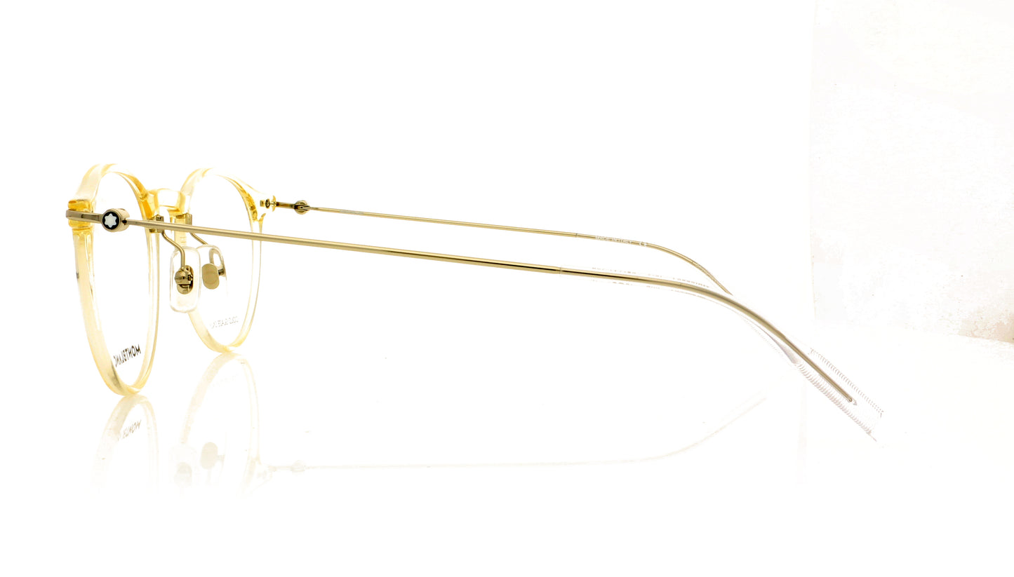 Mont Blanc MB0099O Beige 2 Glasses - Side