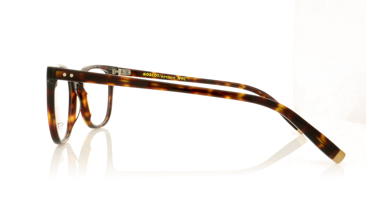 Moscot Loren 2002-01 Tortoise Glasses - Side