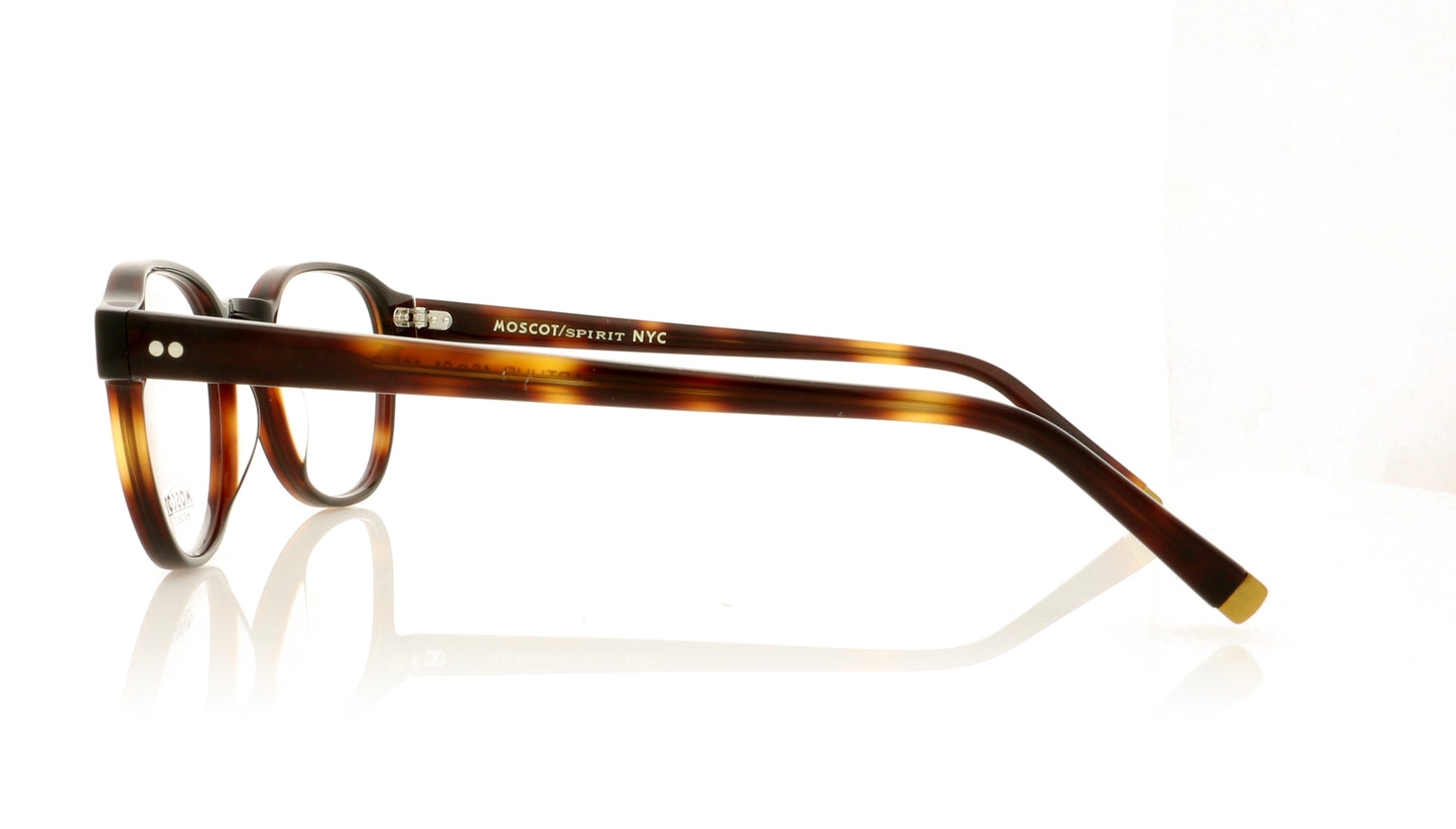 Moscot Mosco Arthur 2002-01 Tortoise Glasses - Side