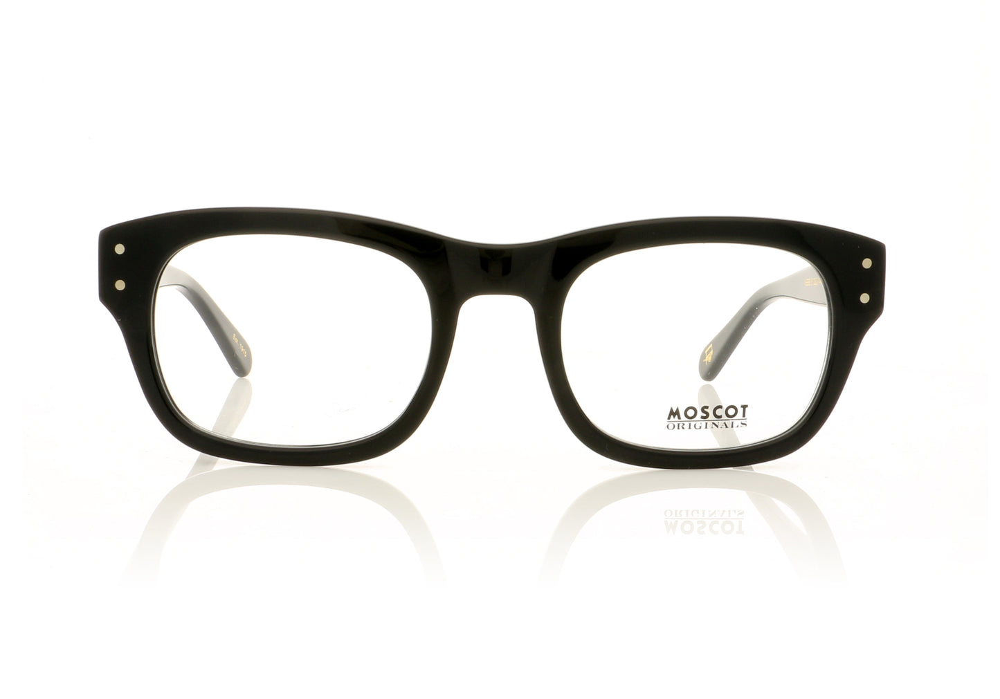 Moscot Nebb Black Black Glasses - Front