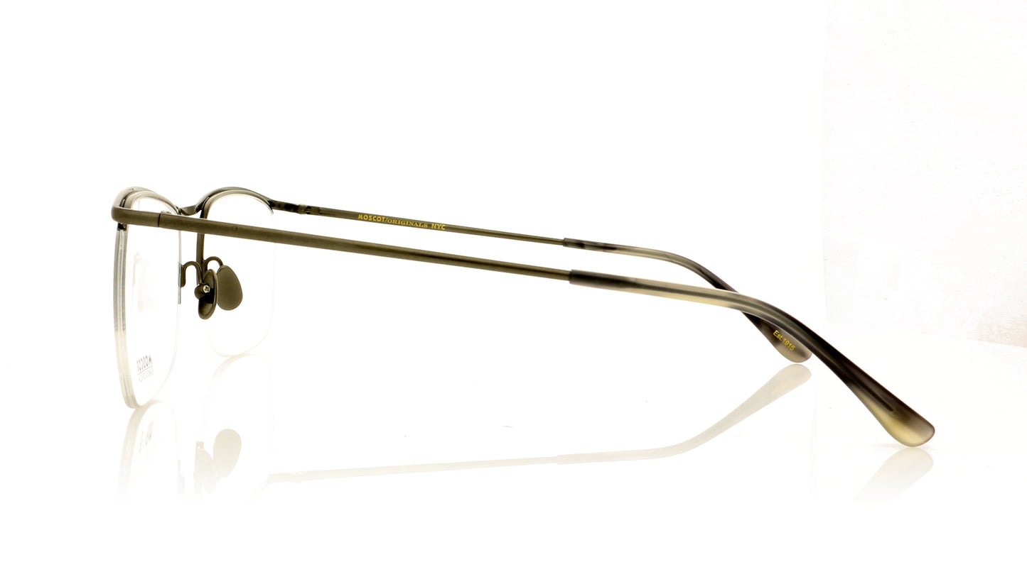Moscot Simcha 0726-01 Dark Gunmetal Glasses - Side