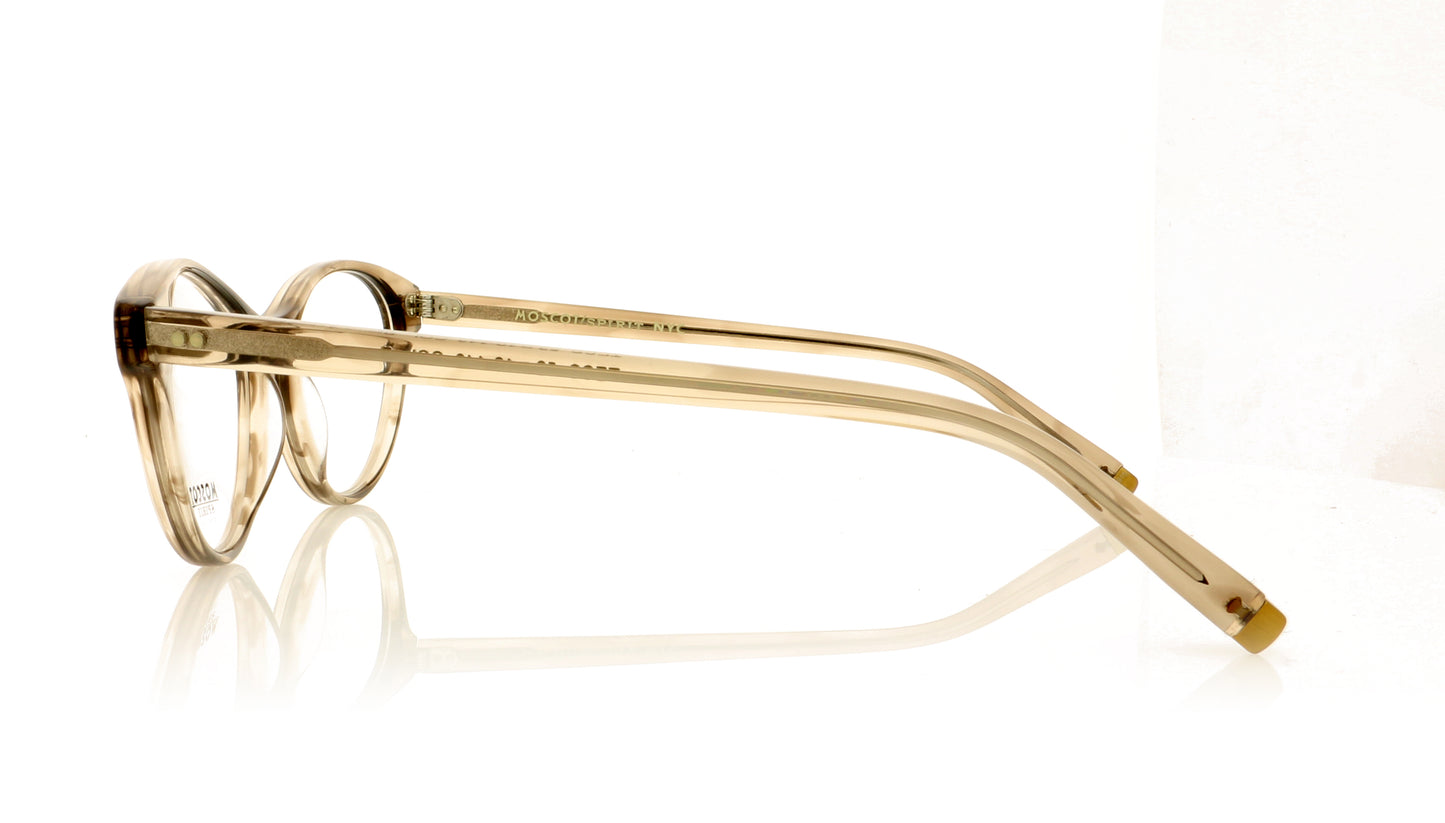 Moscot Tess 0225-01 Brown Ash Glasses - Side
