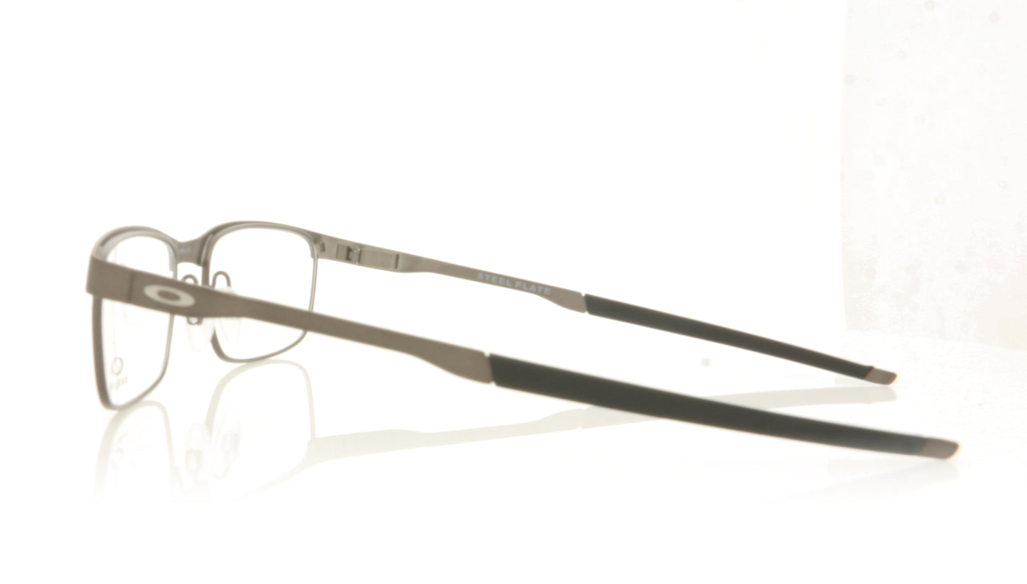 Oakley Steel Plate 322204 Powder Pewter Glasses - Side