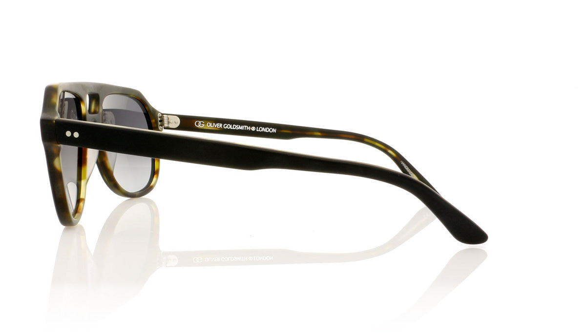 Oliver Goldsmith Glyn 15 Matte Wakame Sunglasses - Side