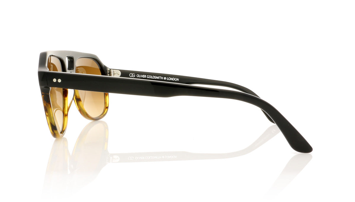 Oliver Goldsmith Glyn 3 Caramel Split Sunglasses - Side