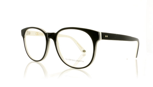 Oliver Goldsmith Ajax OLI013 4 Black Glasses - Angle