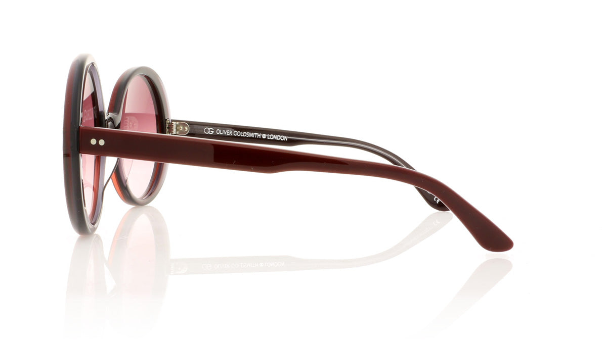 Oliver Goldsmith Oops 4 Red Sky Sunglasses - Side