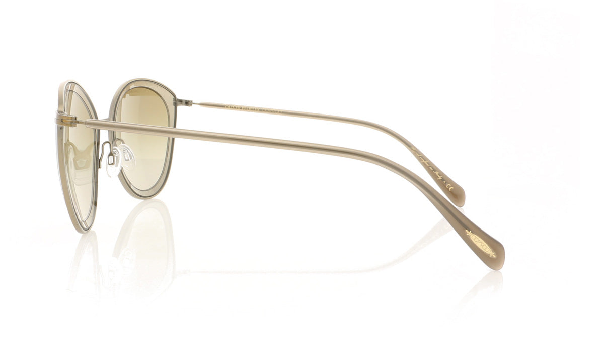 Oliver Peoples Gwynne OV1178S 503913 Antique Gold Sunglasses - Side