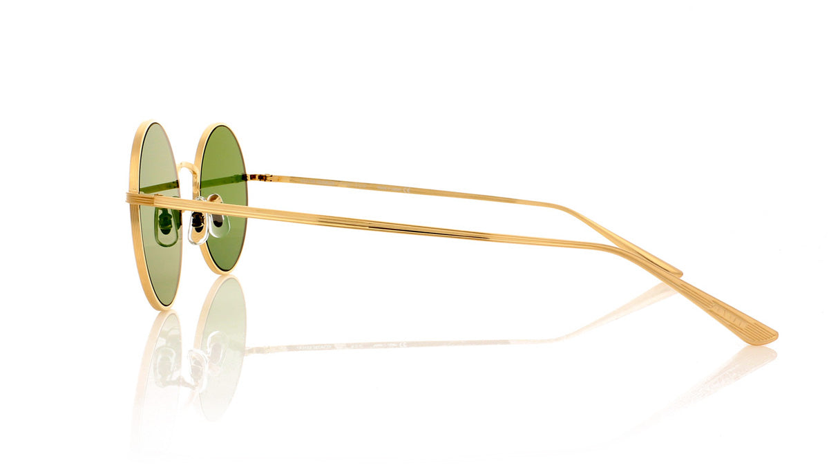 Oliver Peoples After Midnight 0OV1197ST 525252 Brushed Gold Sunglasses - Side