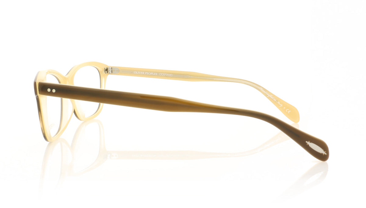 Oliver Peoples Ashton 1281 Tortoise Glasses - Side