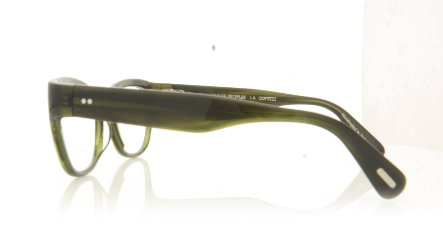 Oliver Peoples Siddie 1680 Emerald Bark Glasses - Side