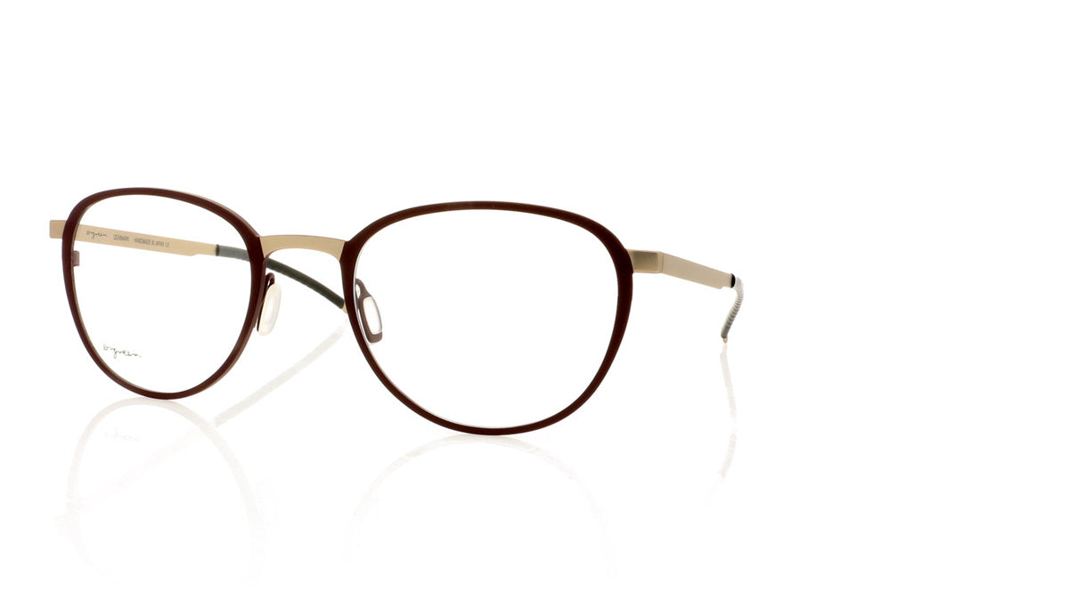 Ørgreen Winona 604 Mat Red Mahog Glasses - Side
