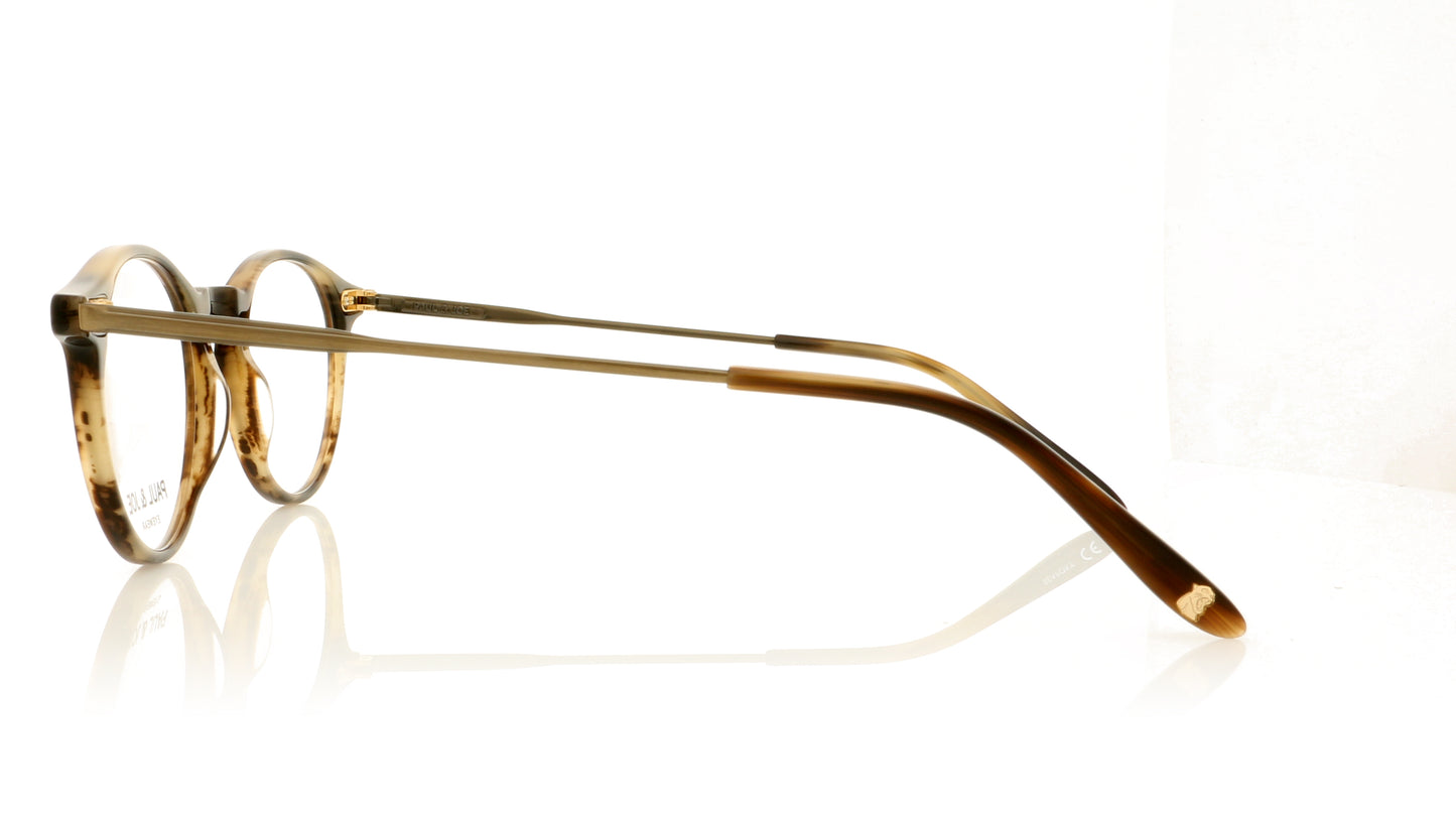 Paul & Joe Kaal 52 E445 Crystal Honey Tortoise Glasses - Side