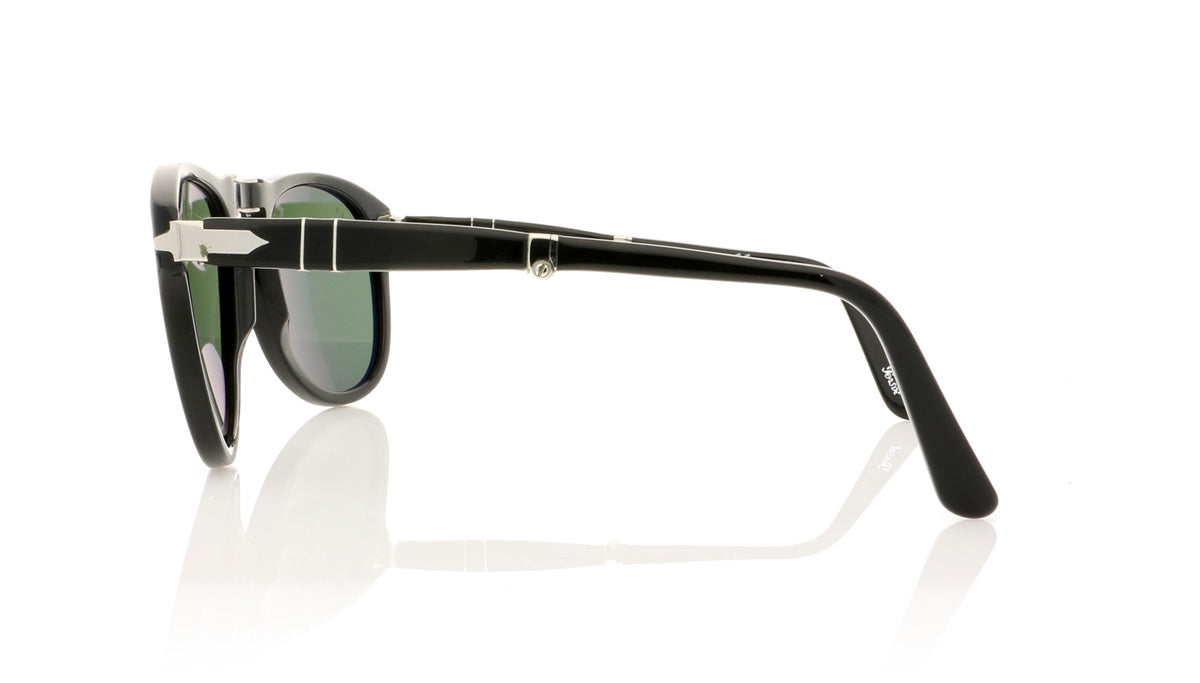 Persol 714 95/58 Black Polar Sunglasses - Side