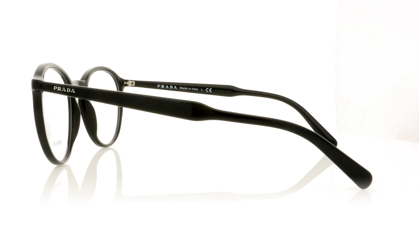 Prada VPR 13T 101 1AB Glasses - Side