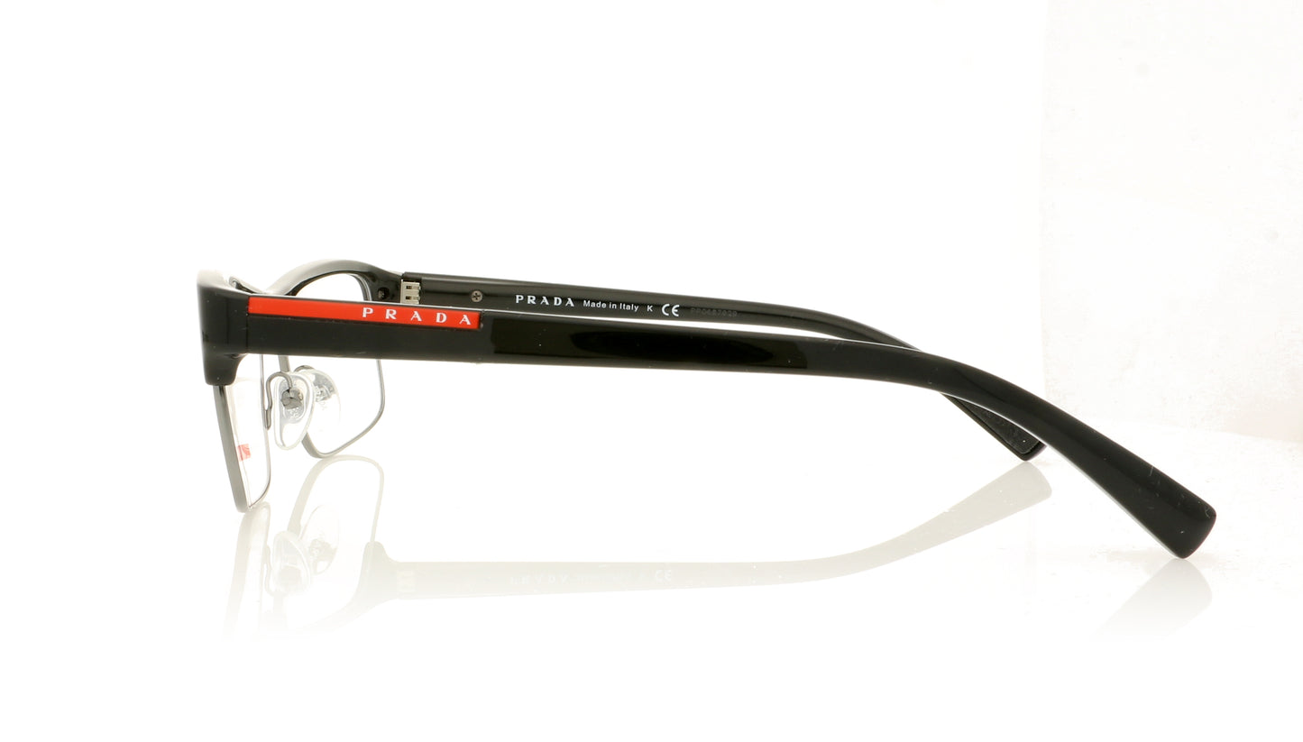 Prada VPS 06F 1AB-101 Black Glasses - Side