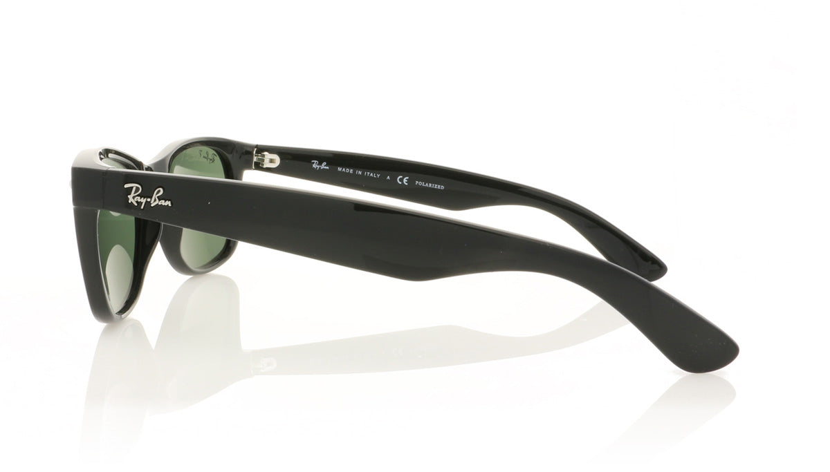 Ray-Ban New Wayfarer 901/58 Black Sunglasses - Side