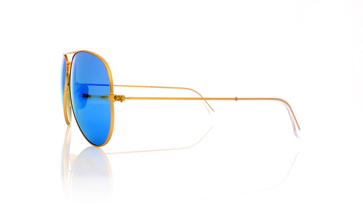 Ray-Ban Aviator Large Metal RB3025 112/4L Mt Gld Sunglasses - Side