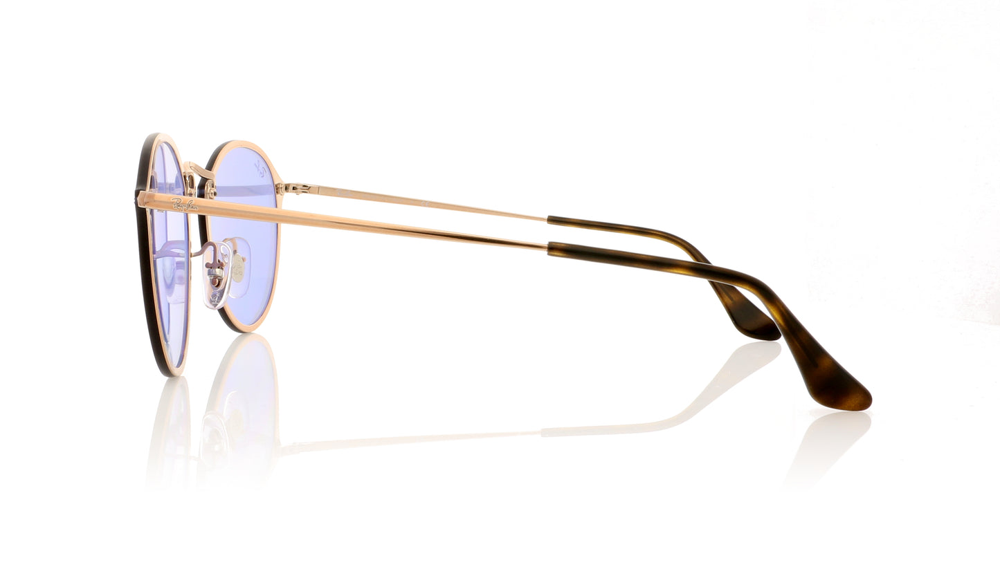 Ray-Ban RB647N RB3647N 1 Gold Sunglasses - Side