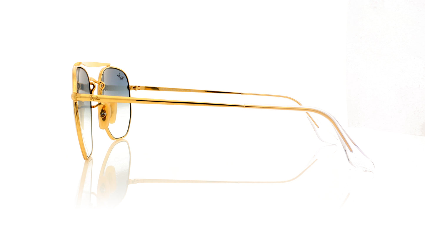 Ray-Ban Marshal 0RB3648 001/3F Gold Sunglasses - Side