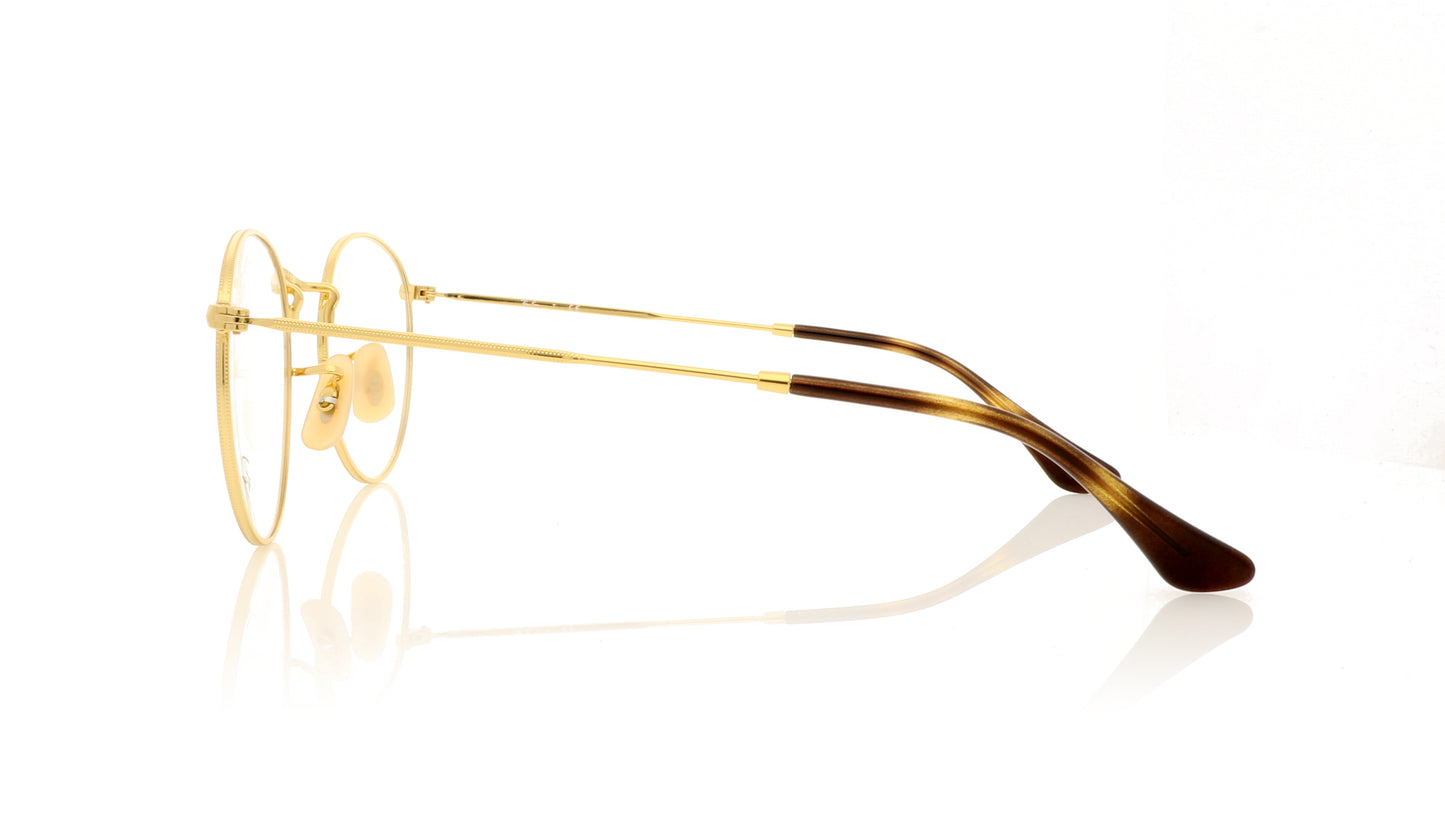 Ray-Ban RB3447V 2500 Gold Glasses - Side