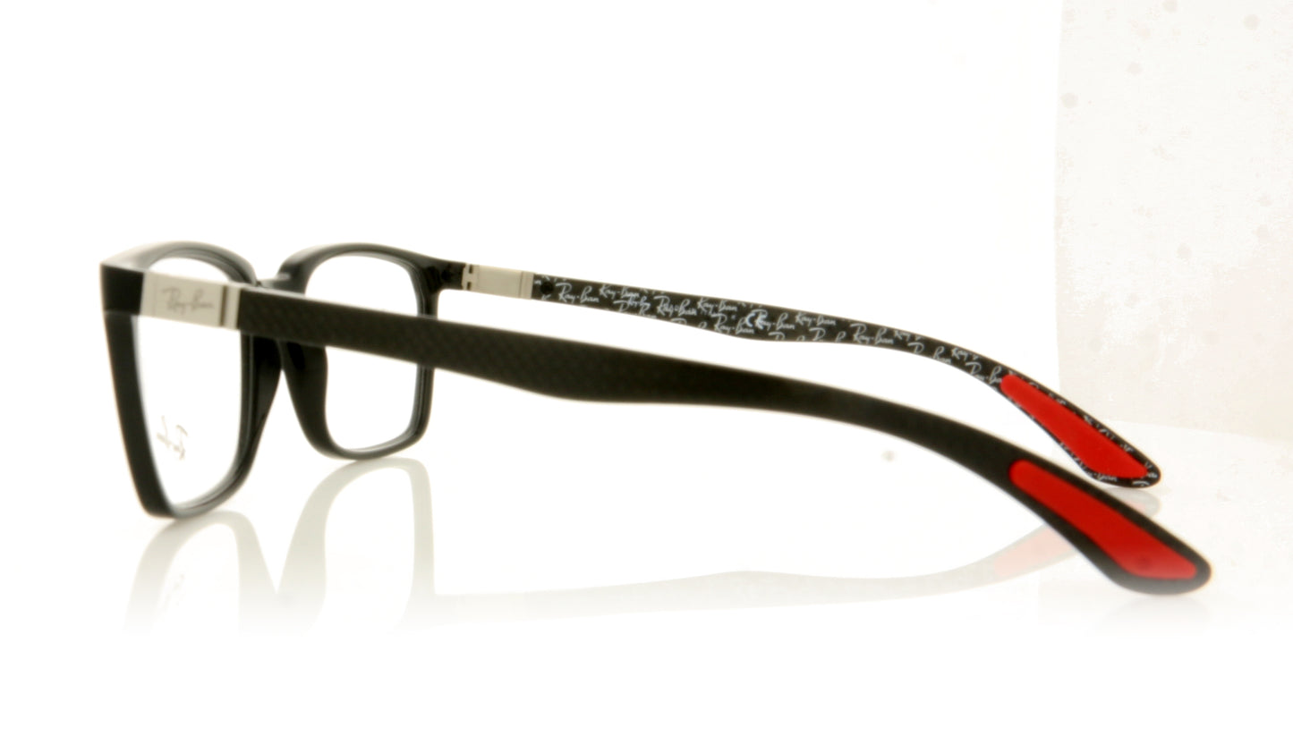 Ray-Ban 0RX8906 2000 Shiny Black Glasses - Side