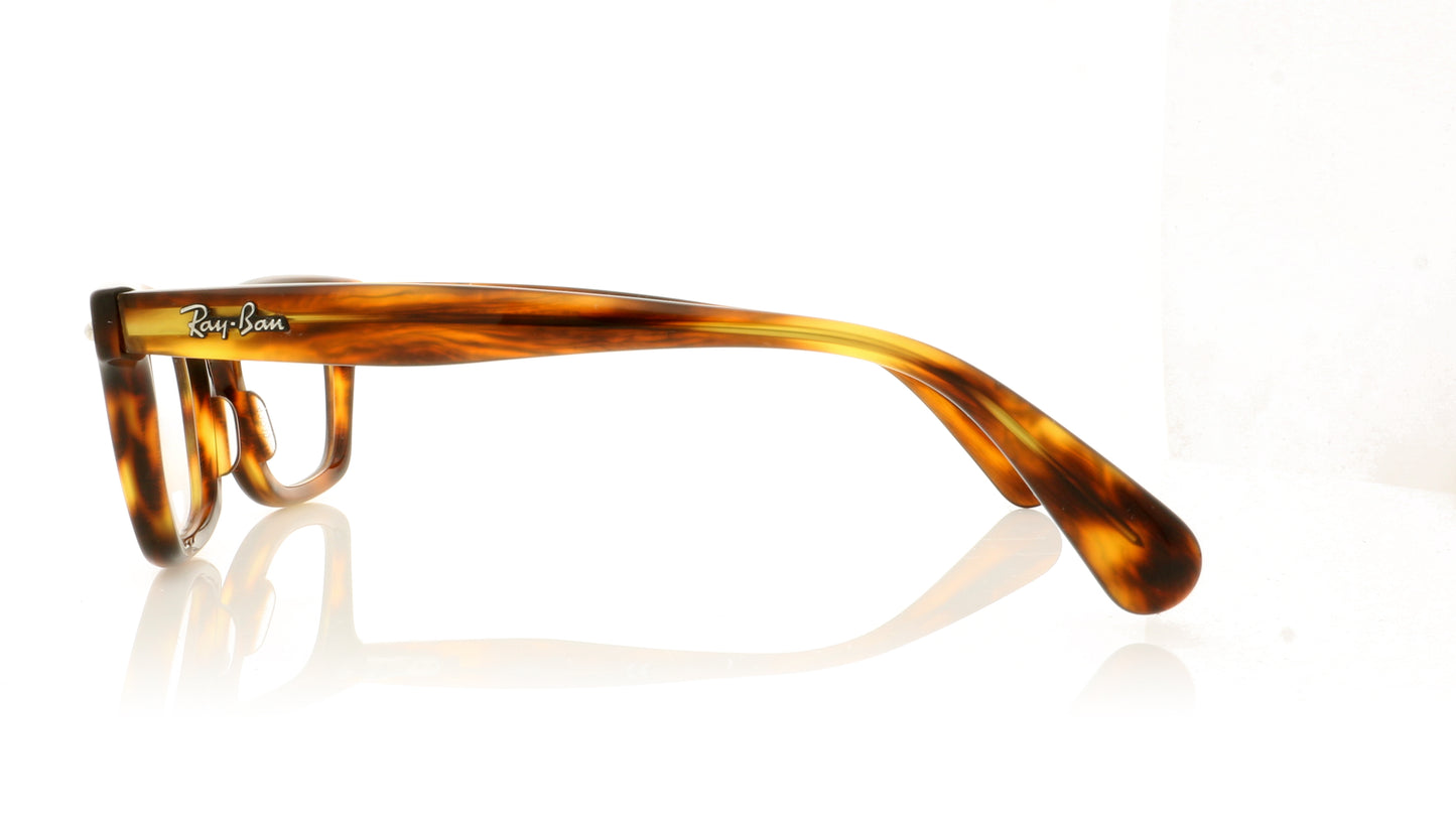 Ray-Ban RB5281 RX5281 2144 Dark Tortoise Glasses - Side