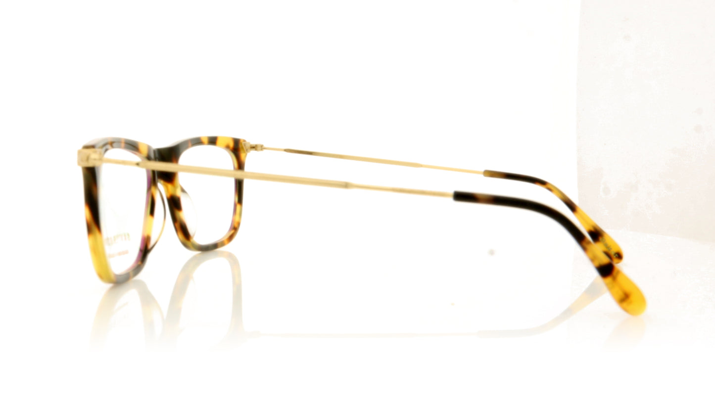 Savile Row Baker Havana/Gold Havana Glasses - Side