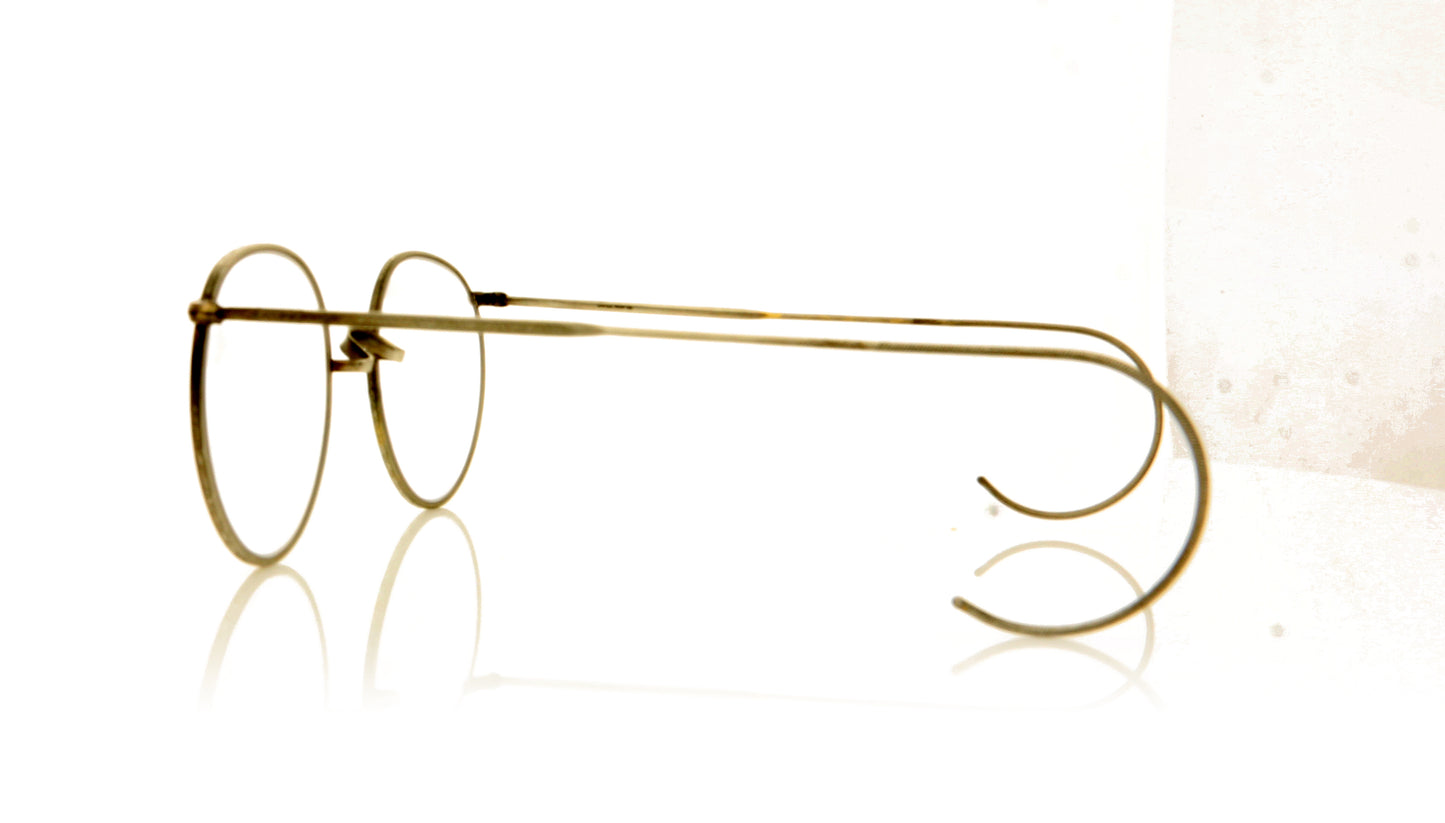 Savile Row Panto Curl Rhodium Curl Rhodium Glasses - Side