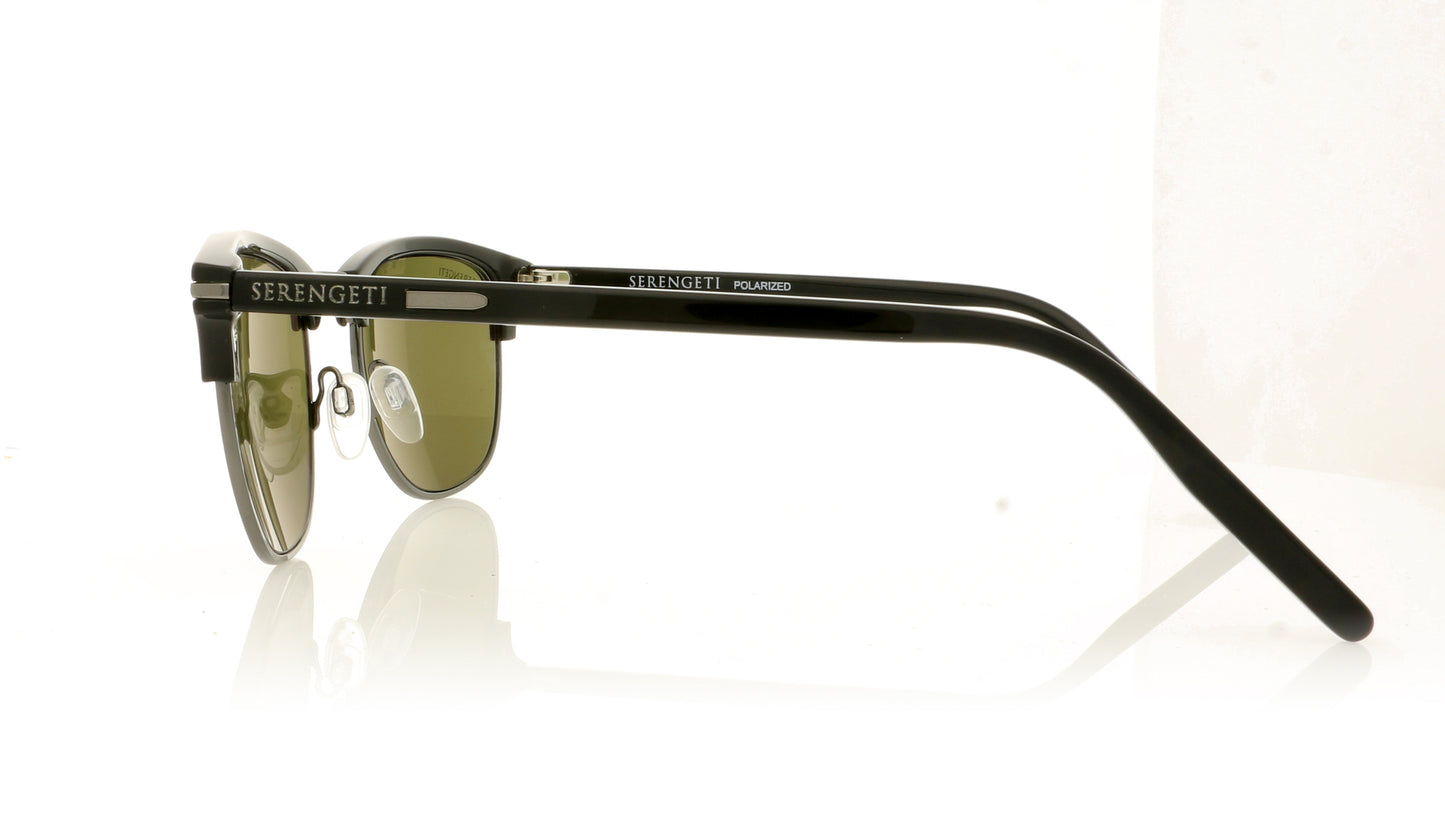 Serengeti Alray 8943 SBLK Shiny Black Sunglasses - Side