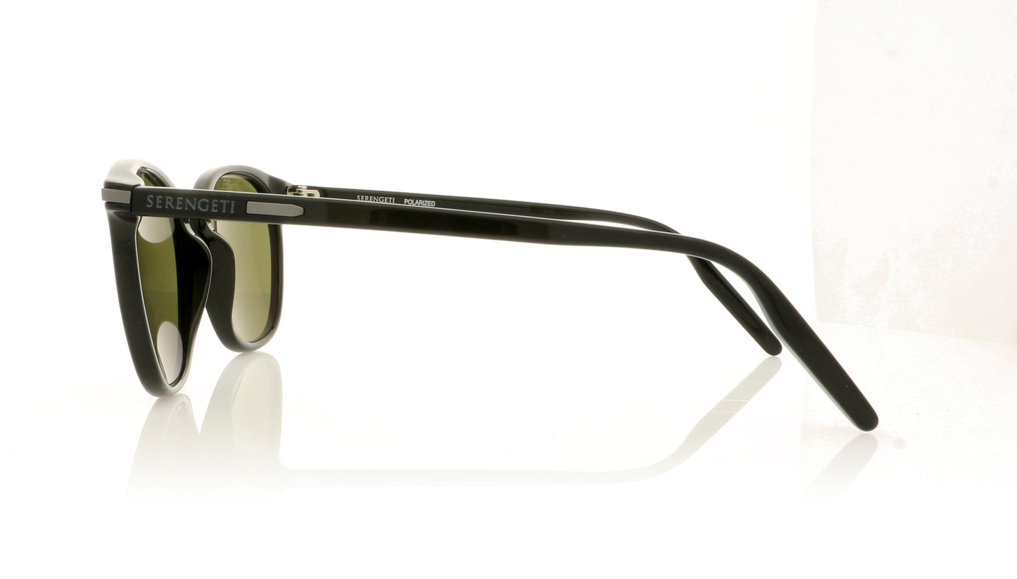Serengeti Arlie 8935 Shiny Black Sunglasses - Side