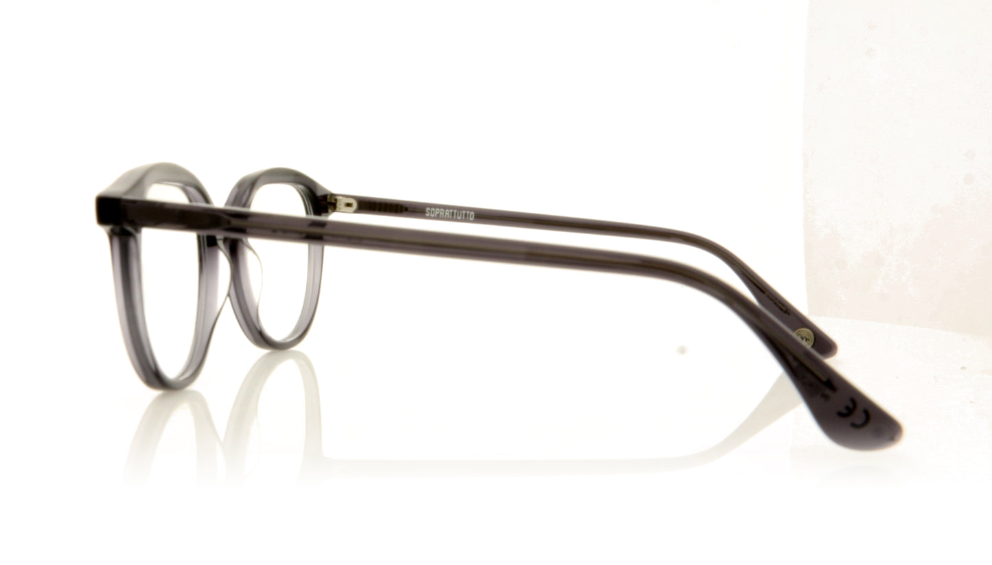 Soprattutto Ligne Gris-L Grey Glasses - Side