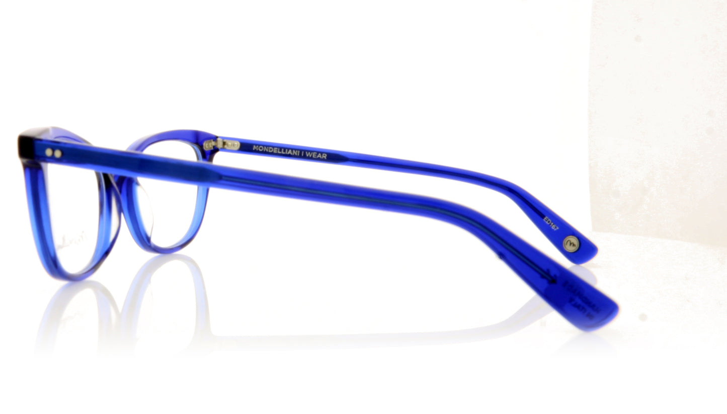 Soprattutto Mondelliani N.33 BLU Blue Glasses - Side