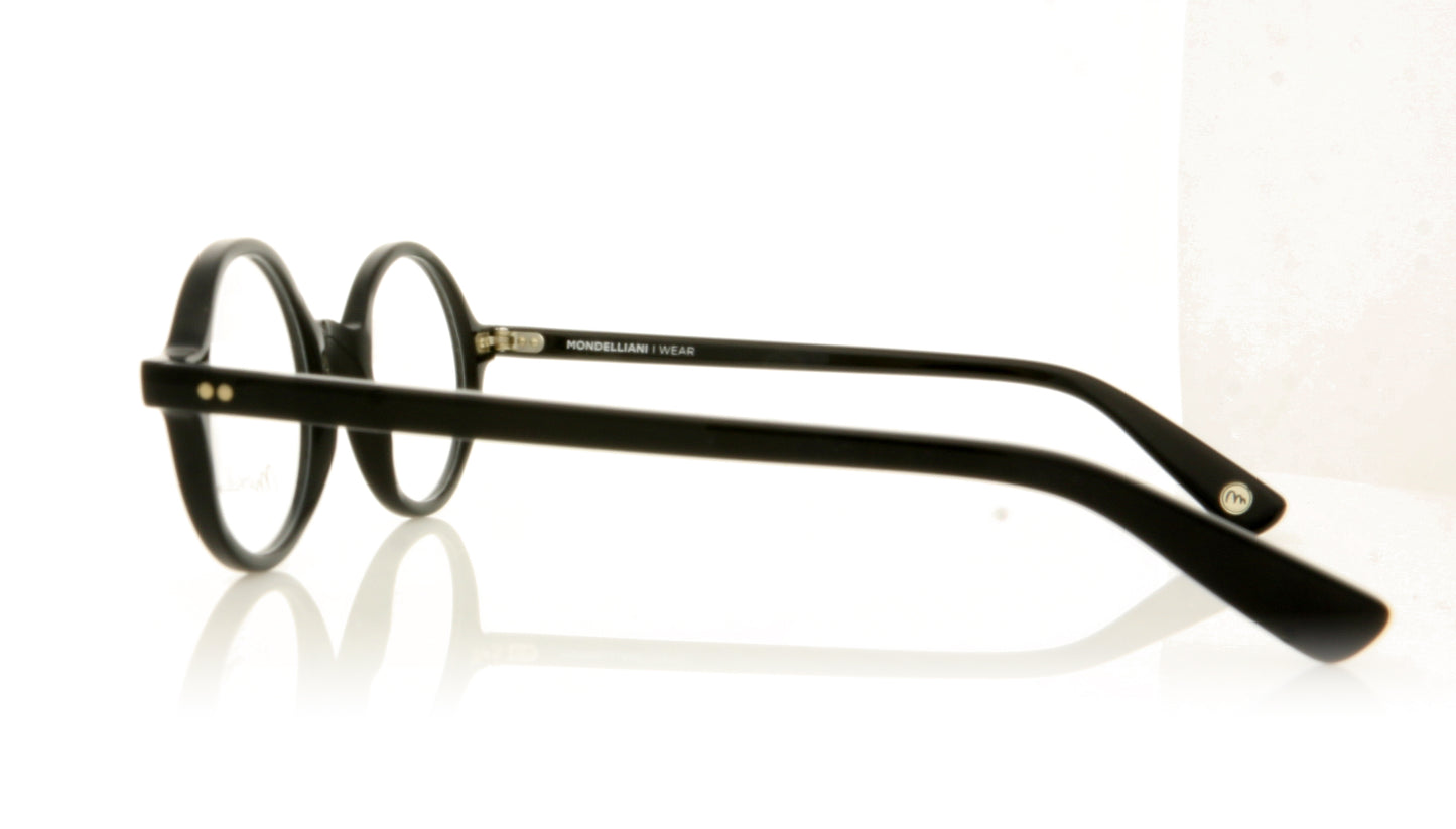 Soprattutto Mondelliani N.44 NOIR Black Glasses - Side