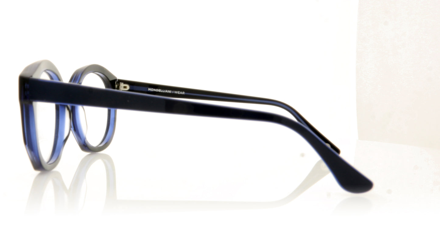 Soprattutto Ronde BLU Blue Glasses - Side