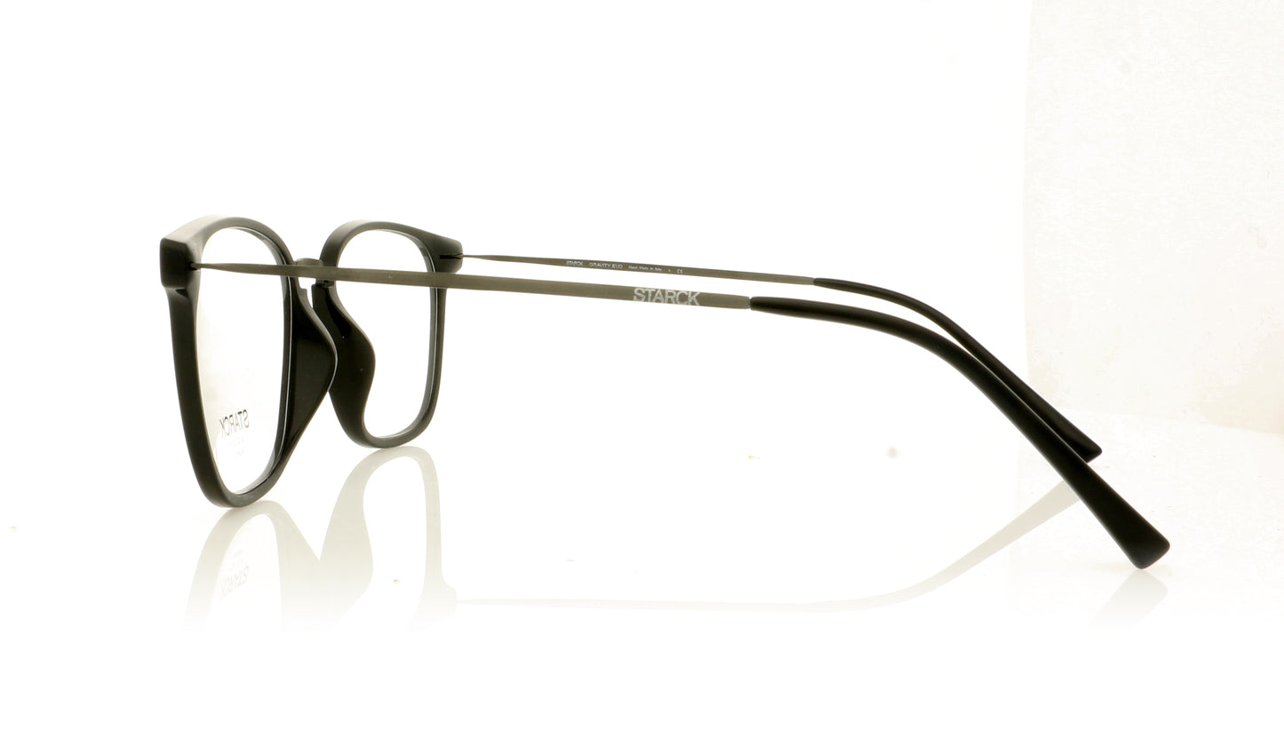 Starck 0SH3064 1 Matte Black Glasses - Side