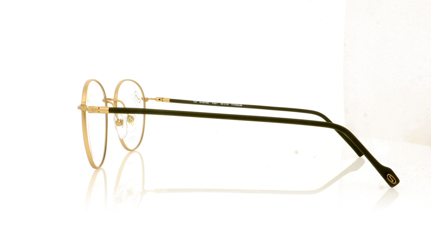 Stepper SI-60166 F061 Gold Glasses - Side