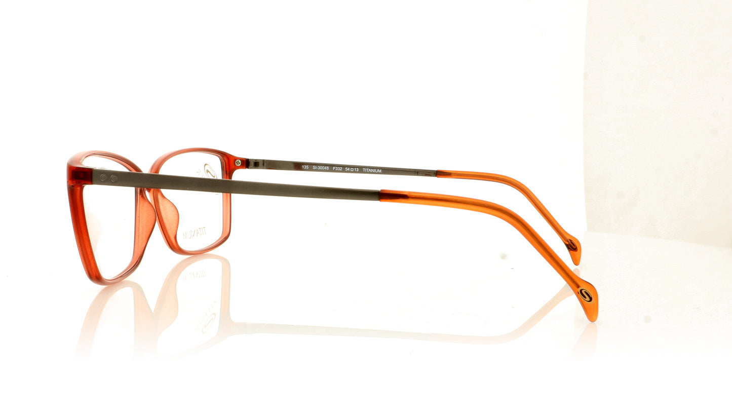 Stepper SI-30048 SI30048 F332 Red Glasses - Side